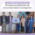 ceremonia de primera acreditación Oncovida sede Concepción