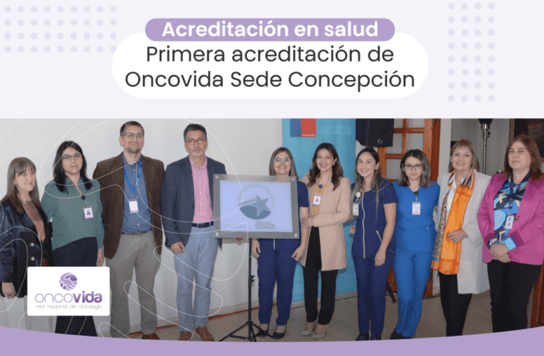 ceremonia de primera acreditación Oncovida sede Concepción