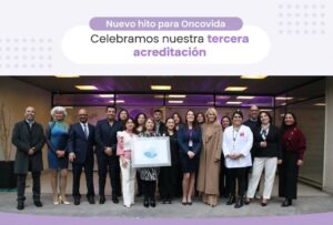 ceremonia de tercera acreditación de Oncovida, centro oncológico Providencia