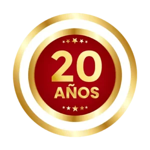mas de 20 años