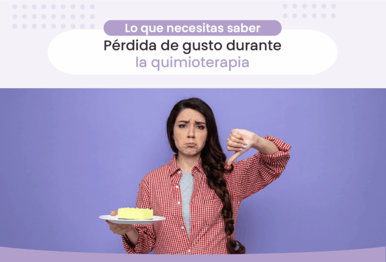 ¿Cómo abordar la pérdida de gusto durante el tratamiento oncológico? centro oncológico Oncovida, providencia