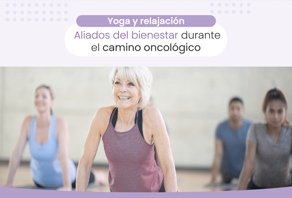 yoga para pacientes oncológicos. Centro oncológico Oncovida, Providencia.
