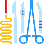 ícono de cirugía