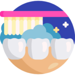 icono de higiene dental