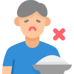 icono de falta de apetito