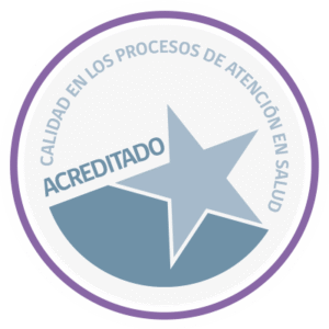 Ícono ce acreditado por la Superintendencia de Salud, VidaRed Centro Médico en Providencia