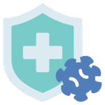 ícono fortalecimiento del sistema inmune