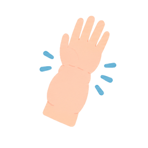 síntomas del linfedema: Hinchazón de la mano o el brazo.